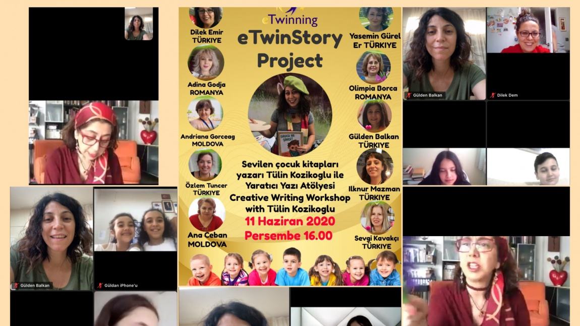 eTwinStory Project: Yaratıcı Yazı Atölyesi
